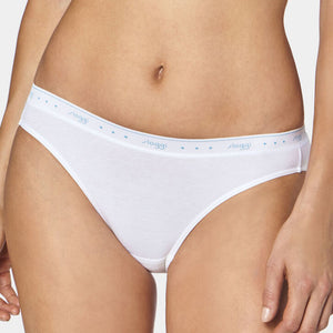 Slip donna Sloggi 100 mini vita bassa cotone 2 pezzi