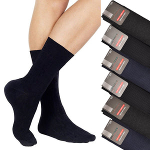 Calze uomo corte Meritex caldo cotone a fantasia 1211 6 paia