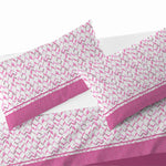 Completo letto matrimoniale cotone made in Italy Vegas Biancaluna