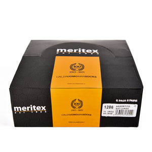 Set Calze lunghe assortite caldo cotone Meritex centenario 6 paia 