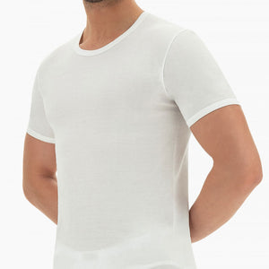 Maglia intima uomo Cagi 1318 filo di scozia manica corta 