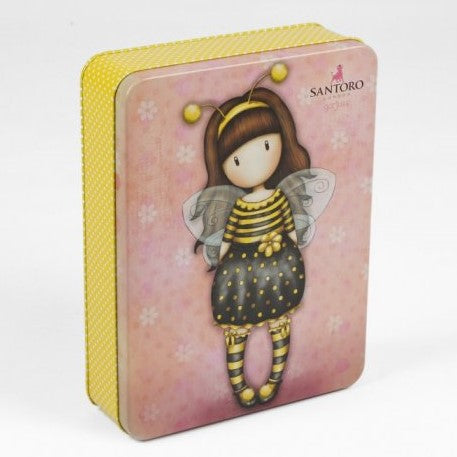 Camicia da notte bambina Santoro 51378 abitino cotone giallo
