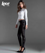 Leggings Love and bra 16422 effetto trasparenza 