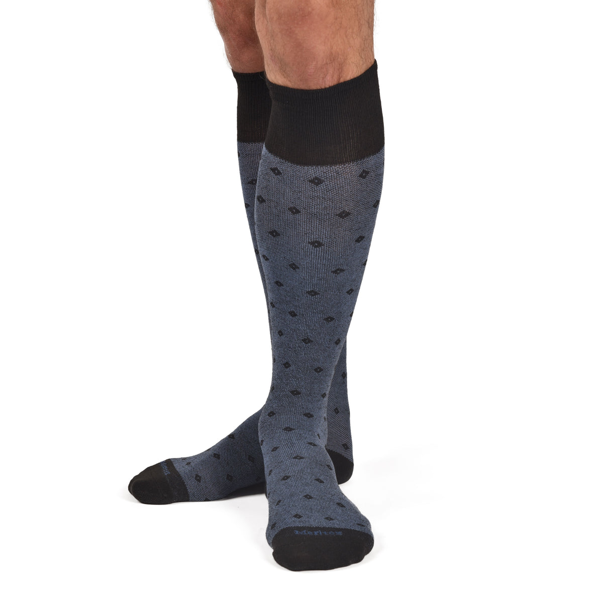 Calze lunghe invernali Meritex 1722 fantasia rombi 6 paia