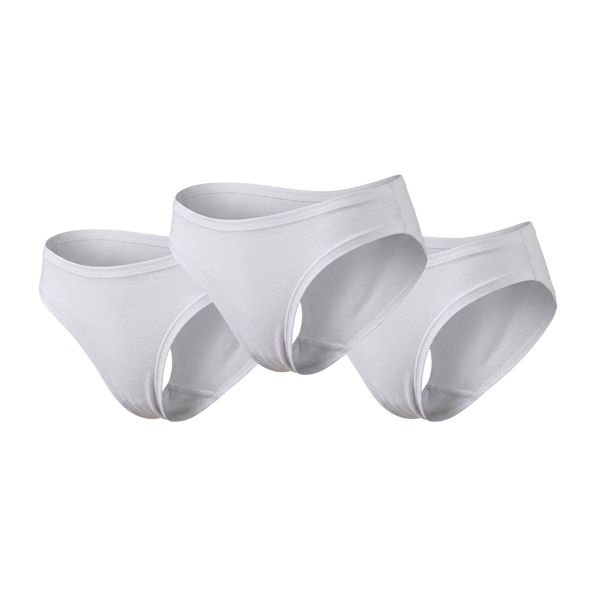 Slip donna vita bassa cotone bielastico Bluintimo 1806- 3 pezzi