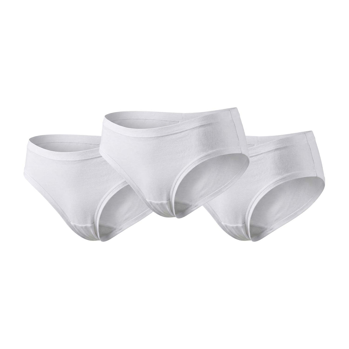 Slip donna vita alta cotone bielastico Bluintimo 1807- 3 pezzi