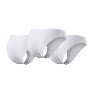 Slip brasiliana cotone bielastico Bluintimo 1808- 3 pezzi