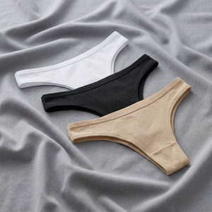 Perizoma in cotone bielastico Bluintimo 1809- 3 pezzi