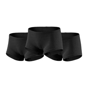 Boxerino donna cotone bielastico pettinato Bluintimo 1811 - 3 pezzi