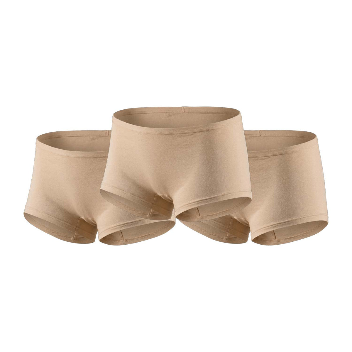 Boxerino donna cotone bielastico pettinato Bluintimo 1811 - 3 pezzi