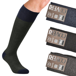 Calze uomo lunghe caldo cotone Enrico Coveri fashionline 193C