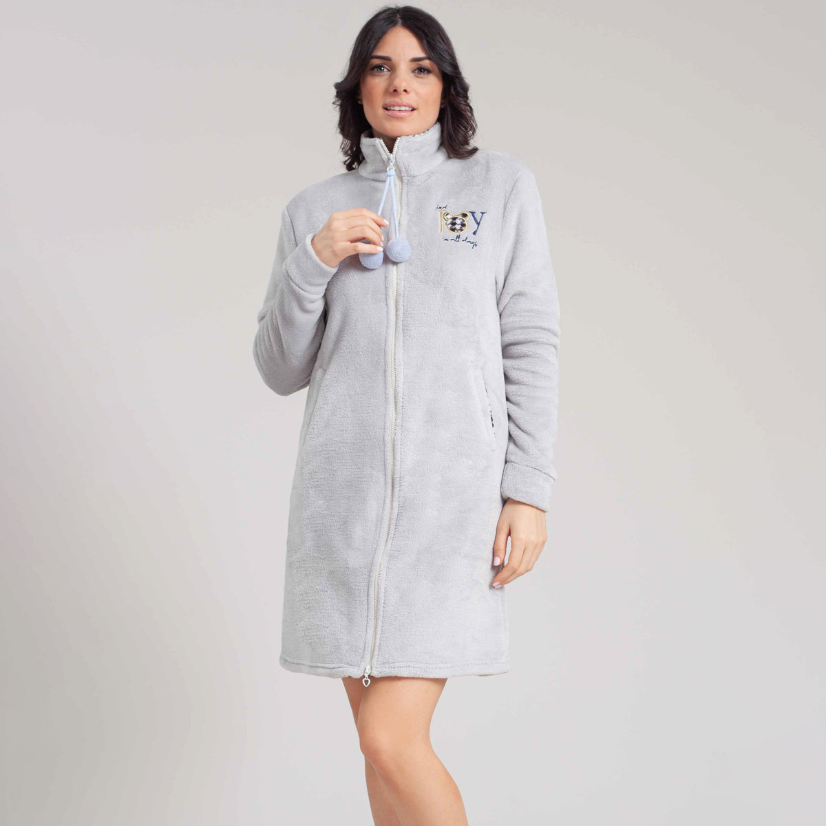 Giacca donna lunga con zip doppio cursore Irge MI 1948