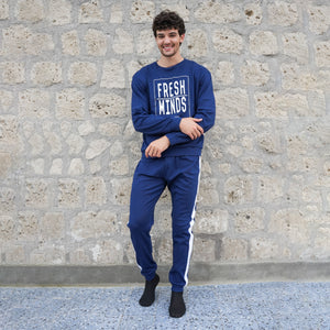 Pigiama uomo invernale Ambro U8011.23 caldo cotone