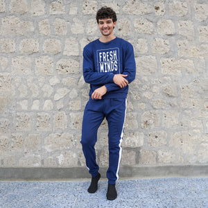 Pigiama uomo invernale Ambro U8011.23 caldo cotone