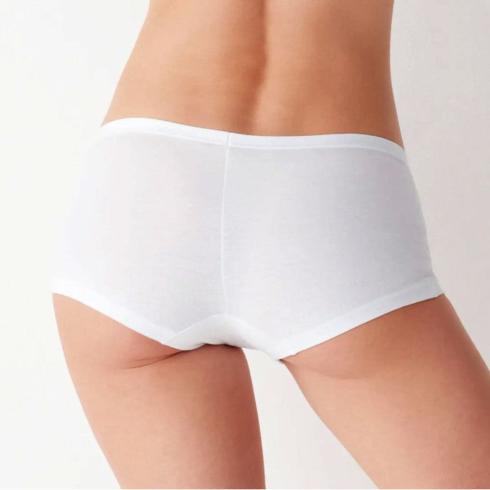 Boxerino donna Cotonella GD461 in cotone elasticizzato 2 pz