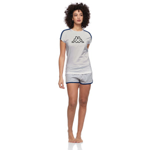 Pigiama donna Kappa 21355 corto in cotone
