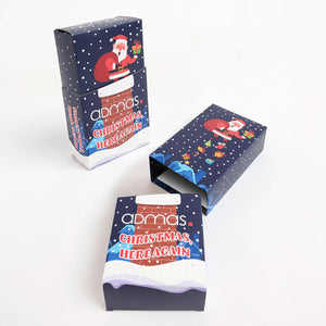 Calze corte uomo babbo Natale Admas 21410  2 paia