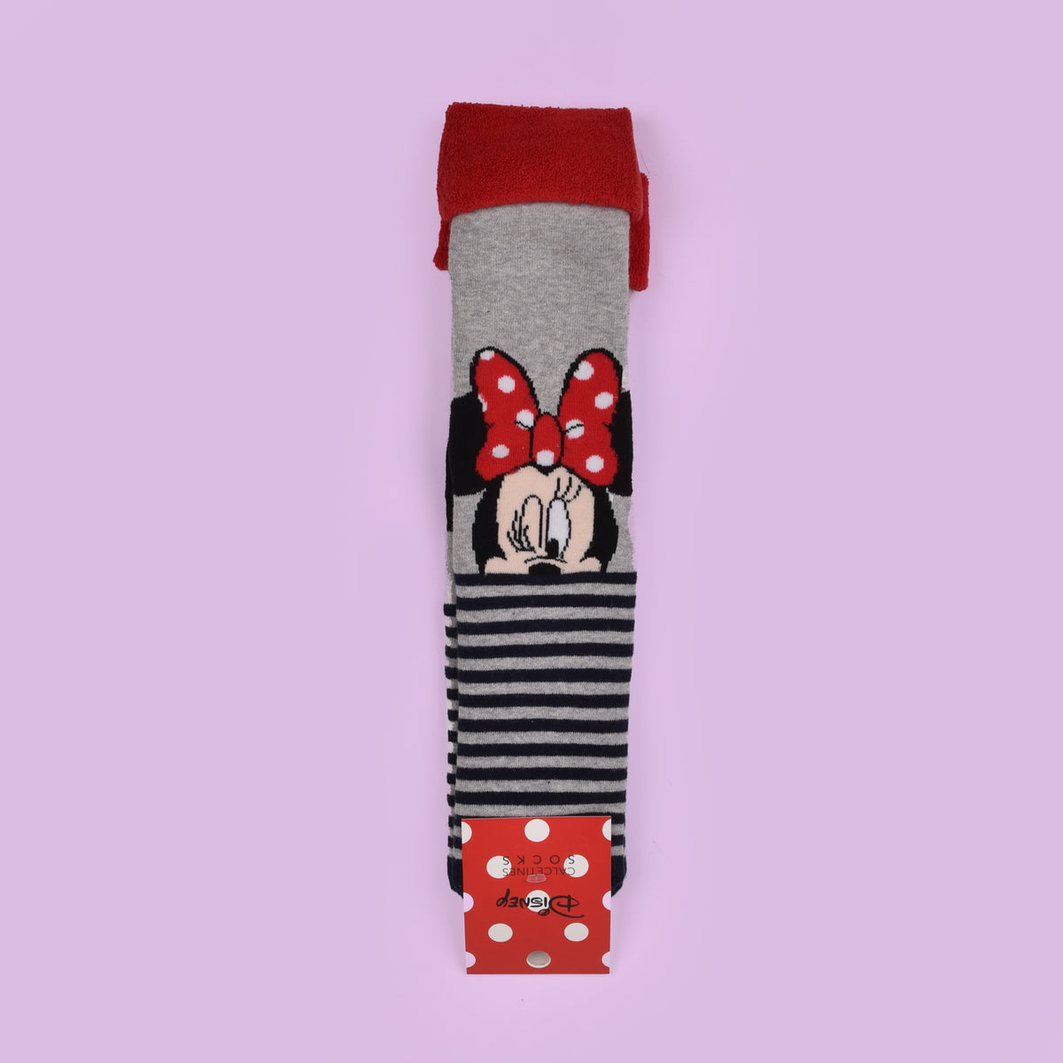 Calze antiscivolo Disney 21677 Minnie righe 1 paio