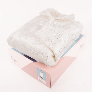 Pigiama donna Cippi 2208 in caldissimo pile coral panna