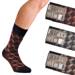 Calze uomo corte caldo cotone Enrico Coveri Moon Line 238 A