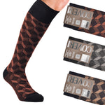 Calze uomo lunghe caldo cotone Enrico Coveri fashionline 238A