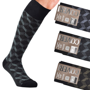 Calze uomo lunghe caldo cotone Enrico Coveri fashionline 238B