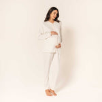 Pigiama donna premaman caldo cotone Biancaluna Kissimo 20301