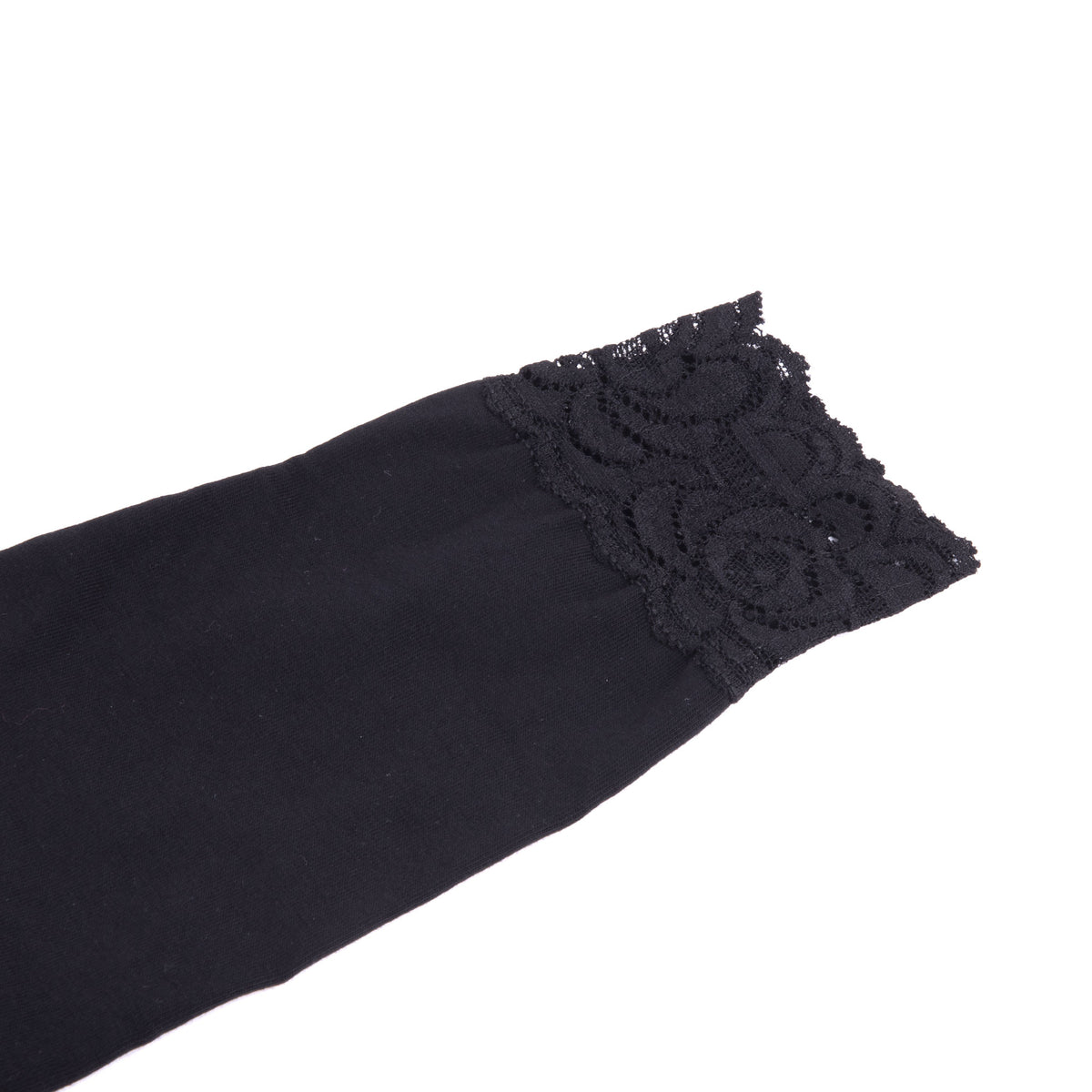 Lupetto Donna Irge IR/MD/47 con pizzo nero caldo cotone