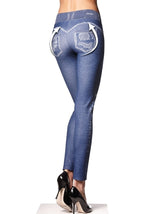 Leggings push up Intimidea 610348 effetto jeans