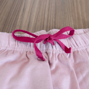 Pigiama donna caldo cotone rosa cagnolini Biancaluna D3007 