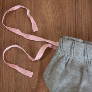 Pigiama donna caldo cotone grigio Biancaluna D3009