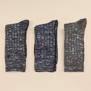 Calze caldo cotone corte meritex 309 T uomo invernali 3 paia