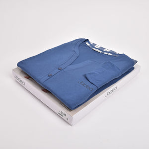 Pigiama donna cotone Jadea 3130 Jeans gessato