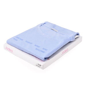 Pigiama donna Jadea 3148 100% cotone estivo ortensia