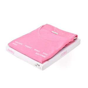 Pigiama donna Jadea 3148 100% cotone estivo rosa pink