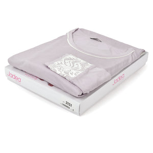 Pigiama donna Jadea 3151 cotone modal 100% lavanda