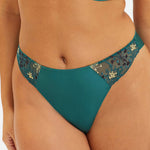 Tanga donna Sans Complex Georgia tulle ricamato e microfibra