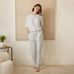 Pigiama donna stile tuta in cotone Jadea 3252