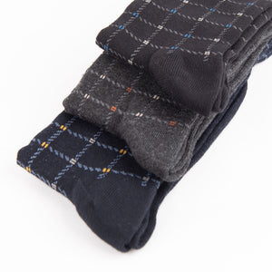 Calze uomo lunghe Enrico Coveri 326 var. C 3 paia