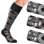 Calze uomo lunghe caldo cotone Enrico Coveri winter line 338B