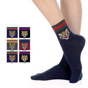 Calze donna Meritex 3486 tigre caldo cotone 6 paia