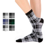 Calze donna Meritex 3492 scozzesi caldo cotone 6 paia