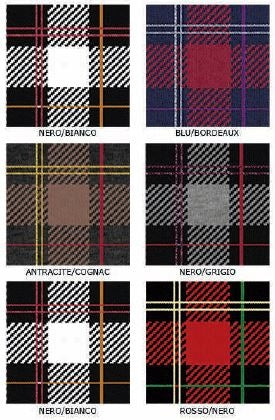 Calze donna invernali Meritex 3517 fantasia scozzese
