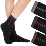 Calzini donna taglio vivo caldo cotone meritex 3583 B 3 paia