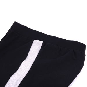Leggings Jadea 4175 banda laminata lurex cotone elasticizzato