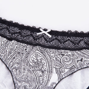Coordinato Jadea 4223 canotta + slip in cotone e pizzo seta 