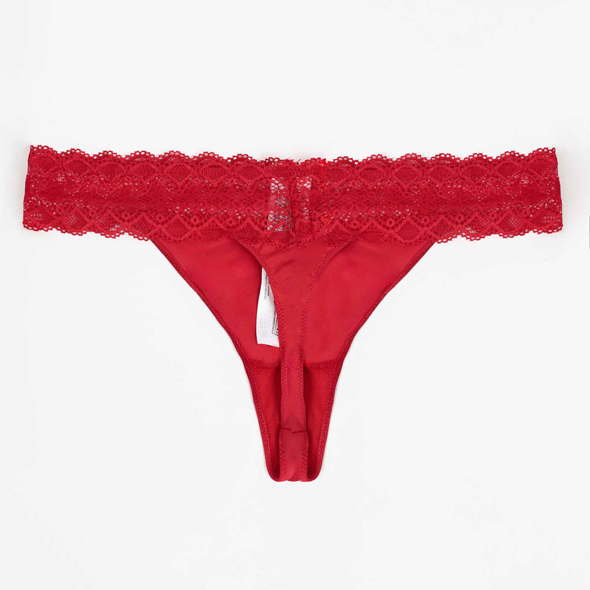 Perizoma donna con pizzo rosso Admas 42716