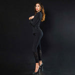 Leggings Jadea Galà con tulle flock brillè 4309 