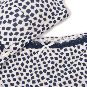 Coordinato Jadea 4334 triangolo + slip cotone seta