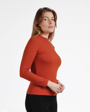 Maglia a lupetto donna sottogiacca a coste Admas 43508
